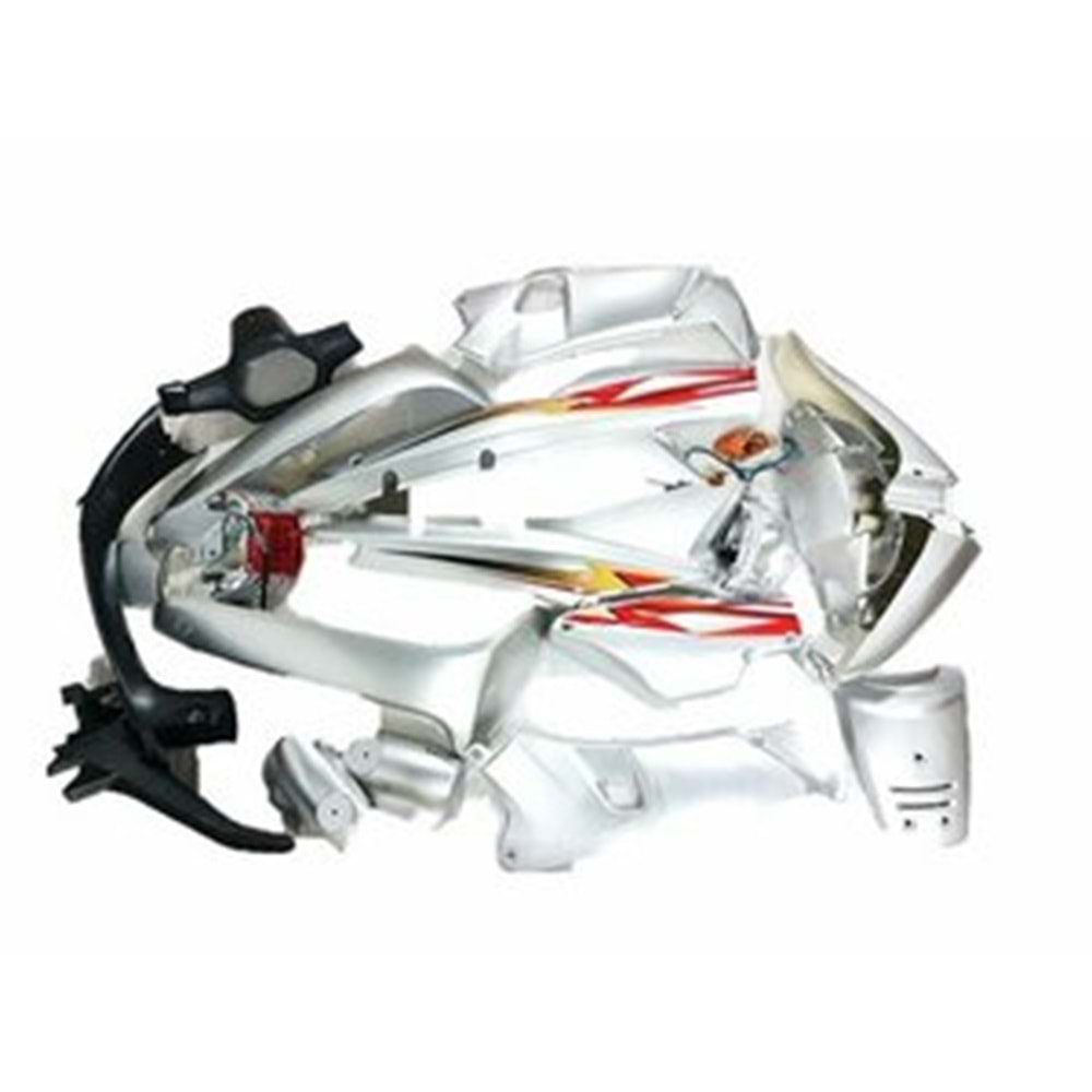 LİFAN KAPORTA FULL SET GRİ FAR+STOP+SINYAL+STCK