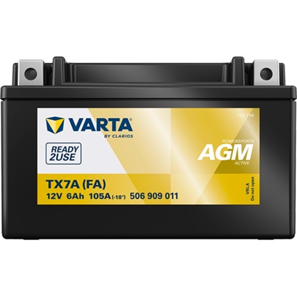 POWERSPORTS AGM ACTIVE TX7A (FA) 12V6Ah AKÜ