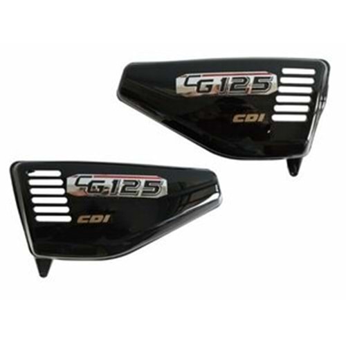 CG 125 YAN KAPAK 1 SINIF SİYAH