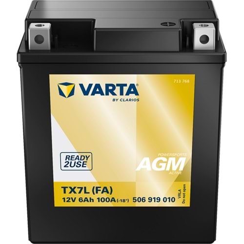 POWERSPORTS AGM ACTIVE TX7L (FA) 12V6Ah AKÜ